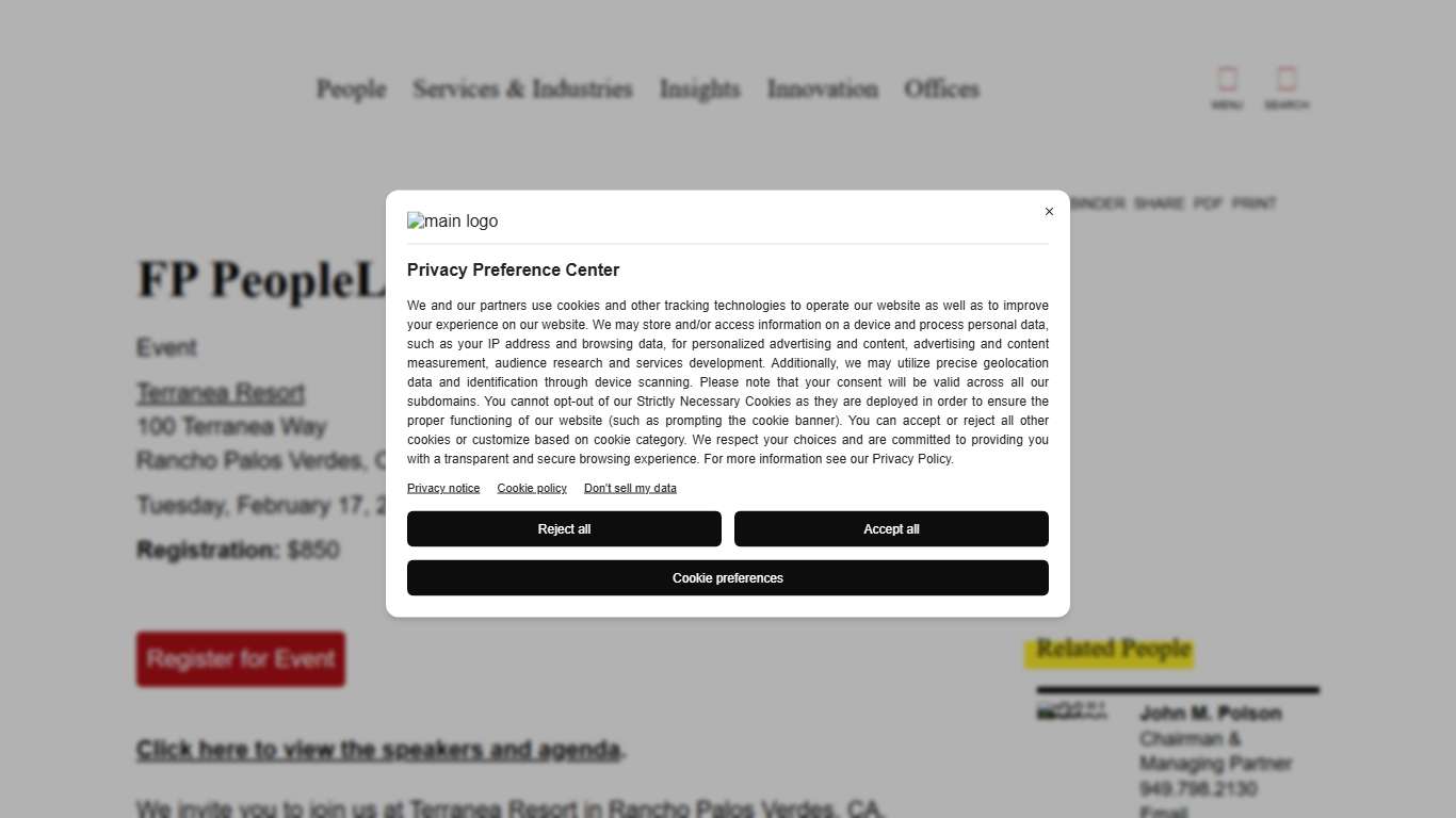 FP PeopleLaw 2026 | Fisher Phillips